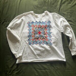 Handmade Quilt Sweatshirt